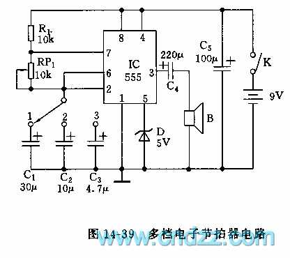 metronome circuit diagram metronome circuit diagram