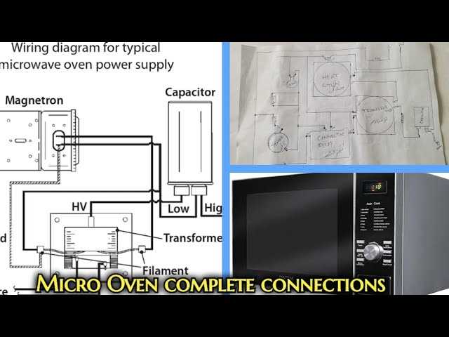 microwave oven schematic diagram