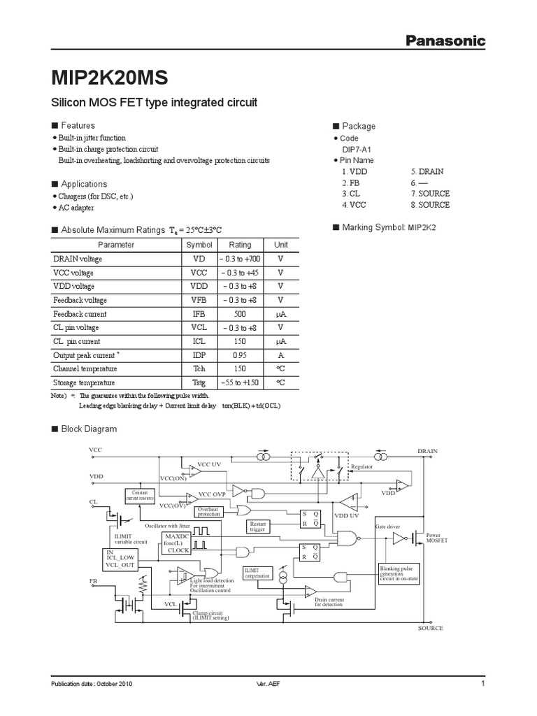mip2k3 circuit diagram