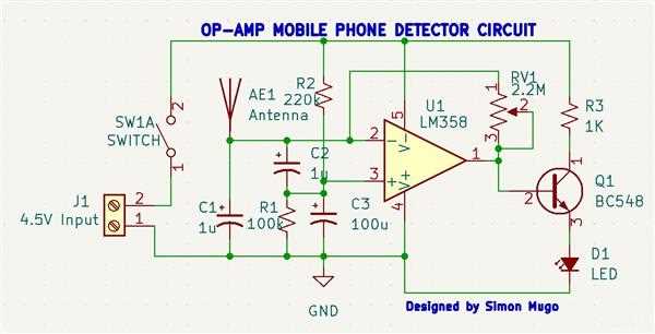 mobile phone circuit board diagram