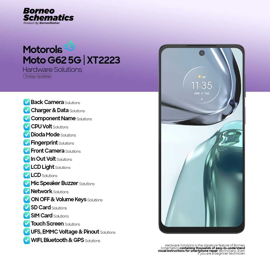 moto g6 schematic diagram