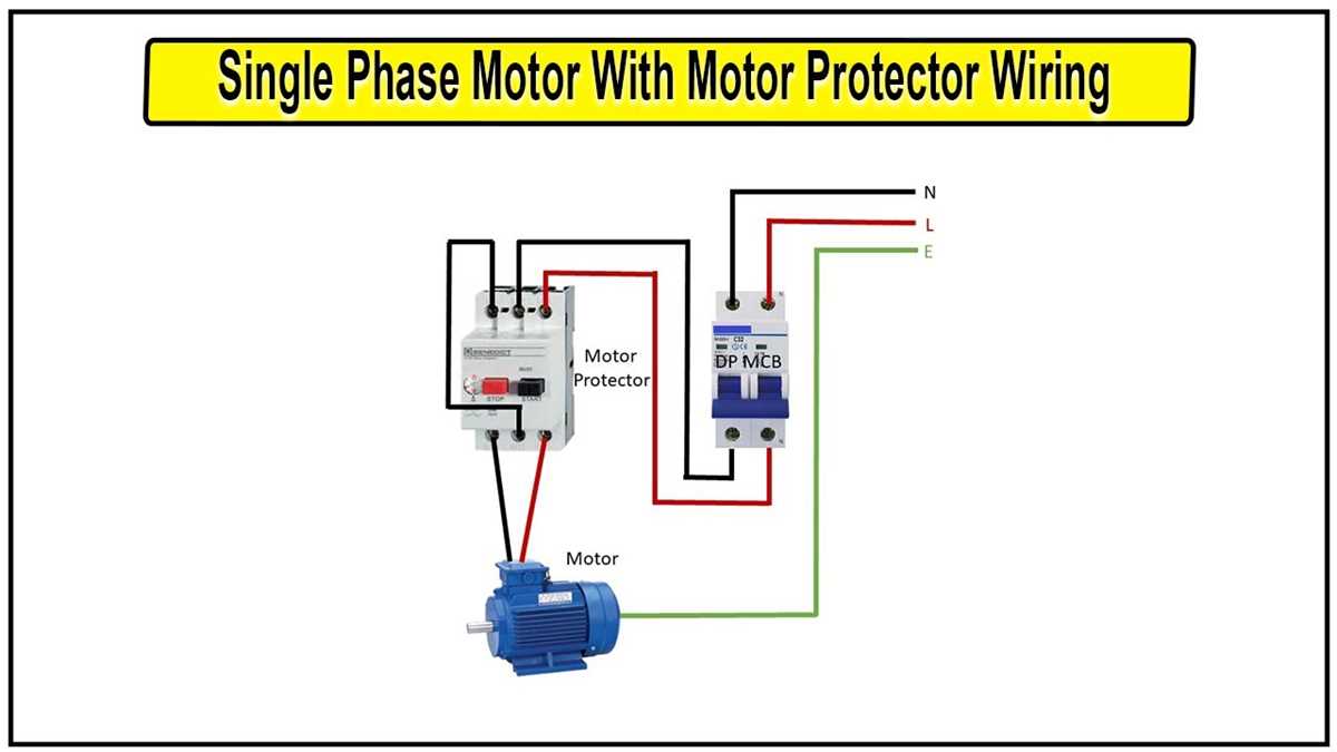 motor protection circuit breaker diagram motor protection circuit breaker diagram