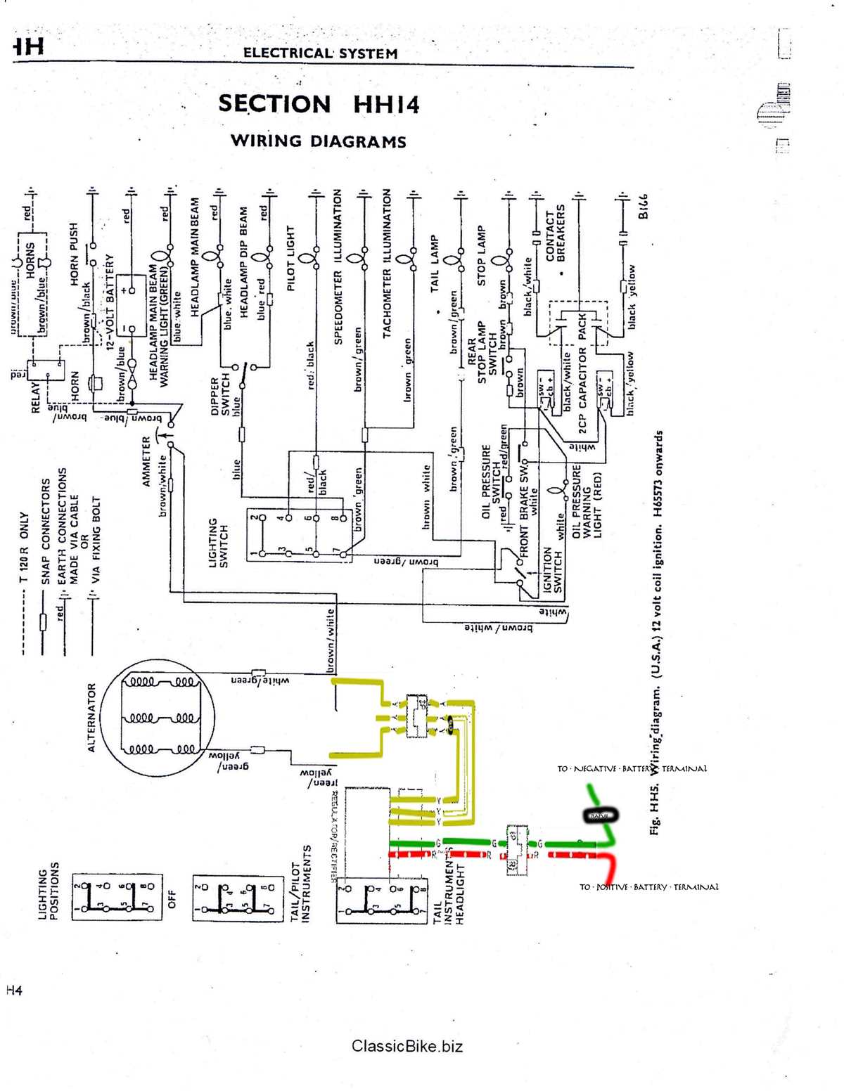 motorcycle regulator rectifier wiring diagram