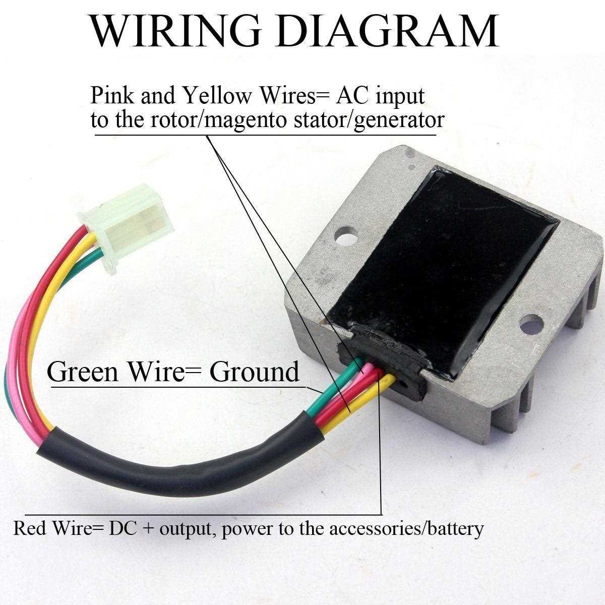 motorcycle regulator rectifier wiring diagram