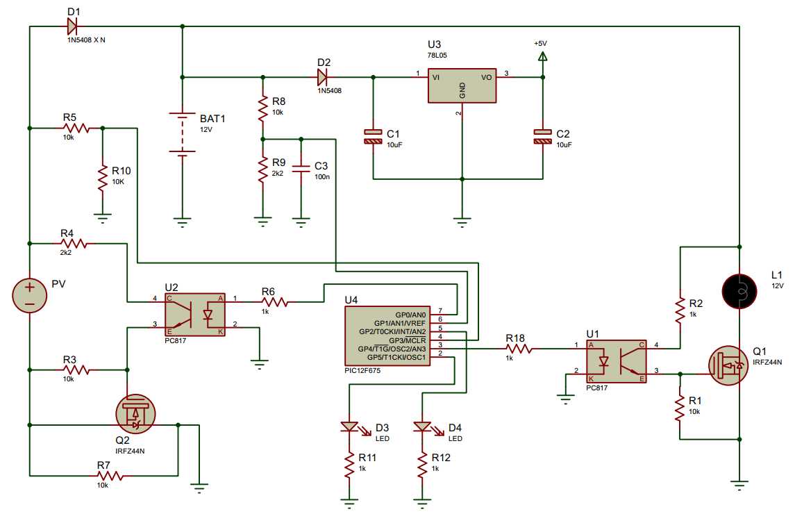 mppt controller circuit diagram