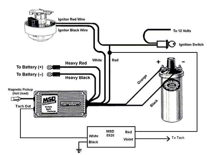 msd 6al wiring diagram ford