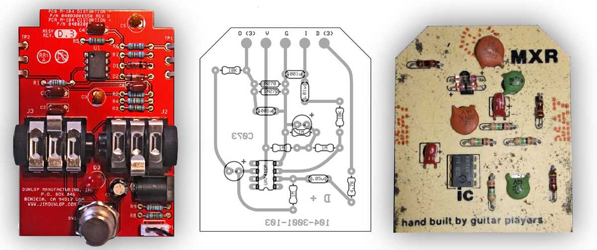 mxr distortion plus schematic diagram
