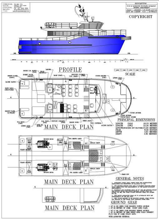 nautica catamaran schematics and diagrams