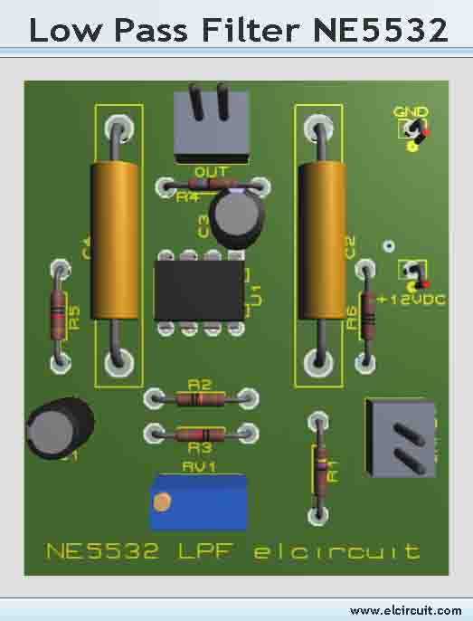 ne5532 subwoofer filter circuit diagram