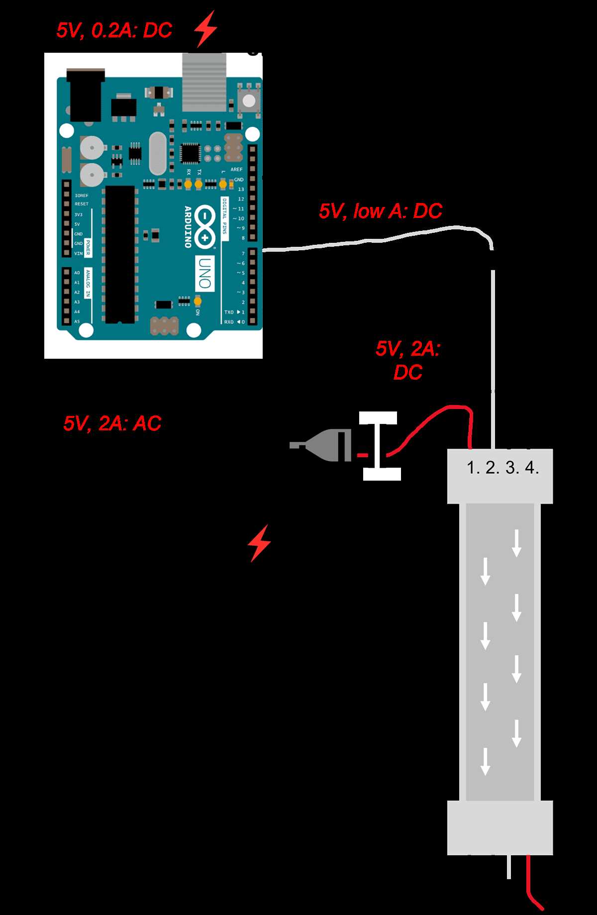 neopixel circuit diagram