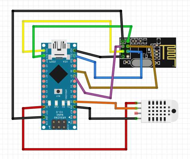 nrf24l01 circuit diagram