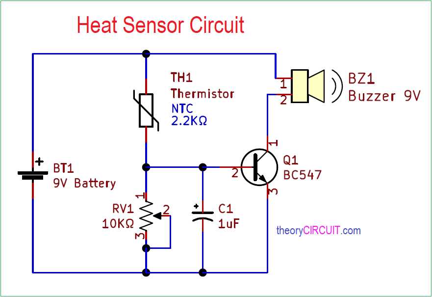 ntc thermistor circuit diagram