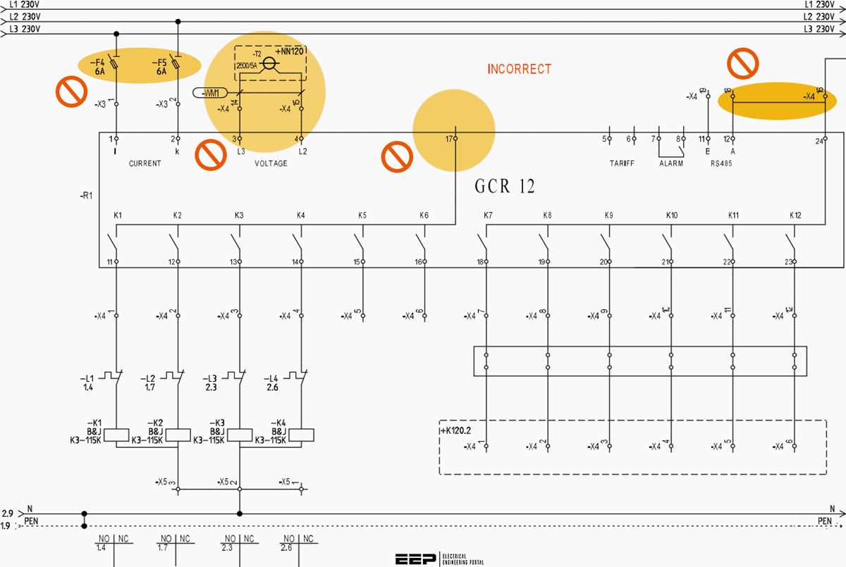 one line diagram electrical schematic