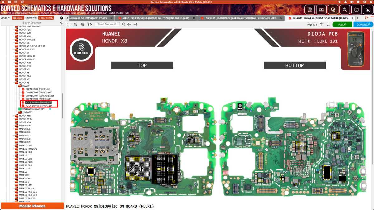 oneplus 7 pro schematic diagram