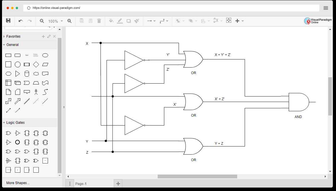 online circuit diagram editor