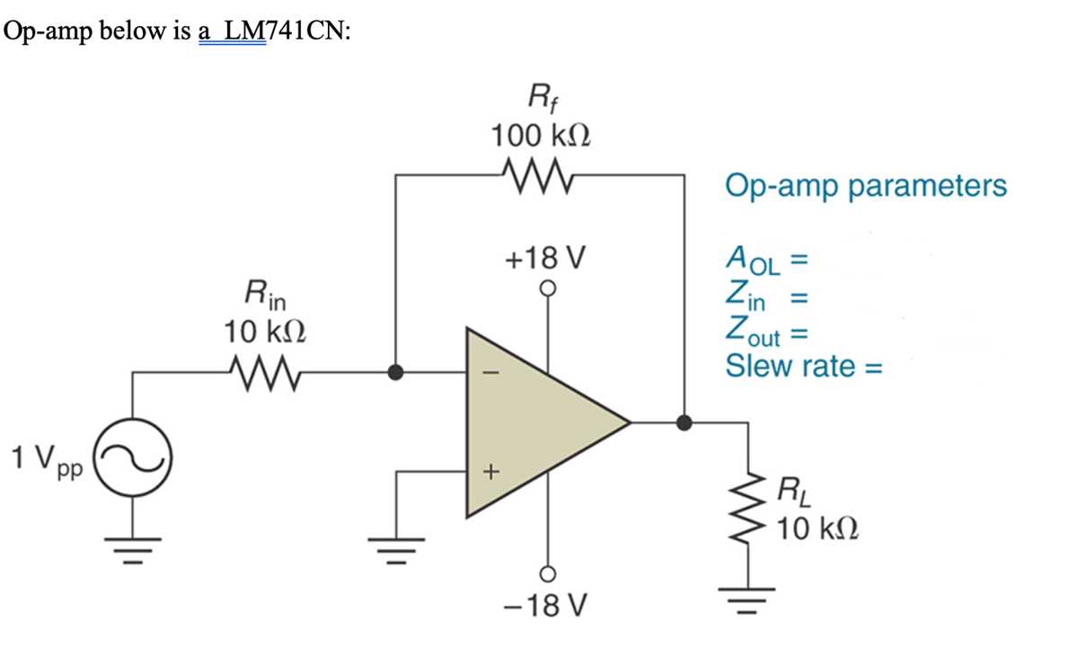 op amp voltage follower circuit diagram