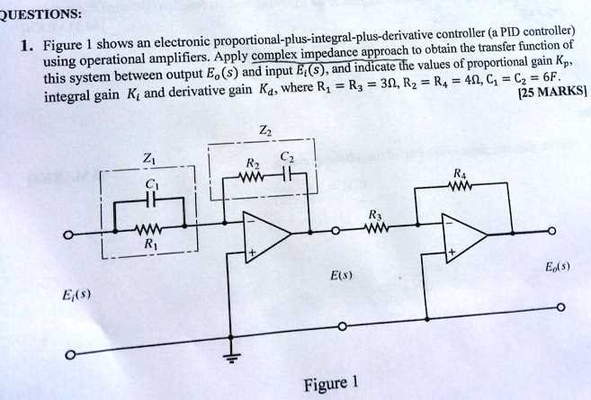 pid controller using op amp circuit diagram pid controller using op amp circuit diagram