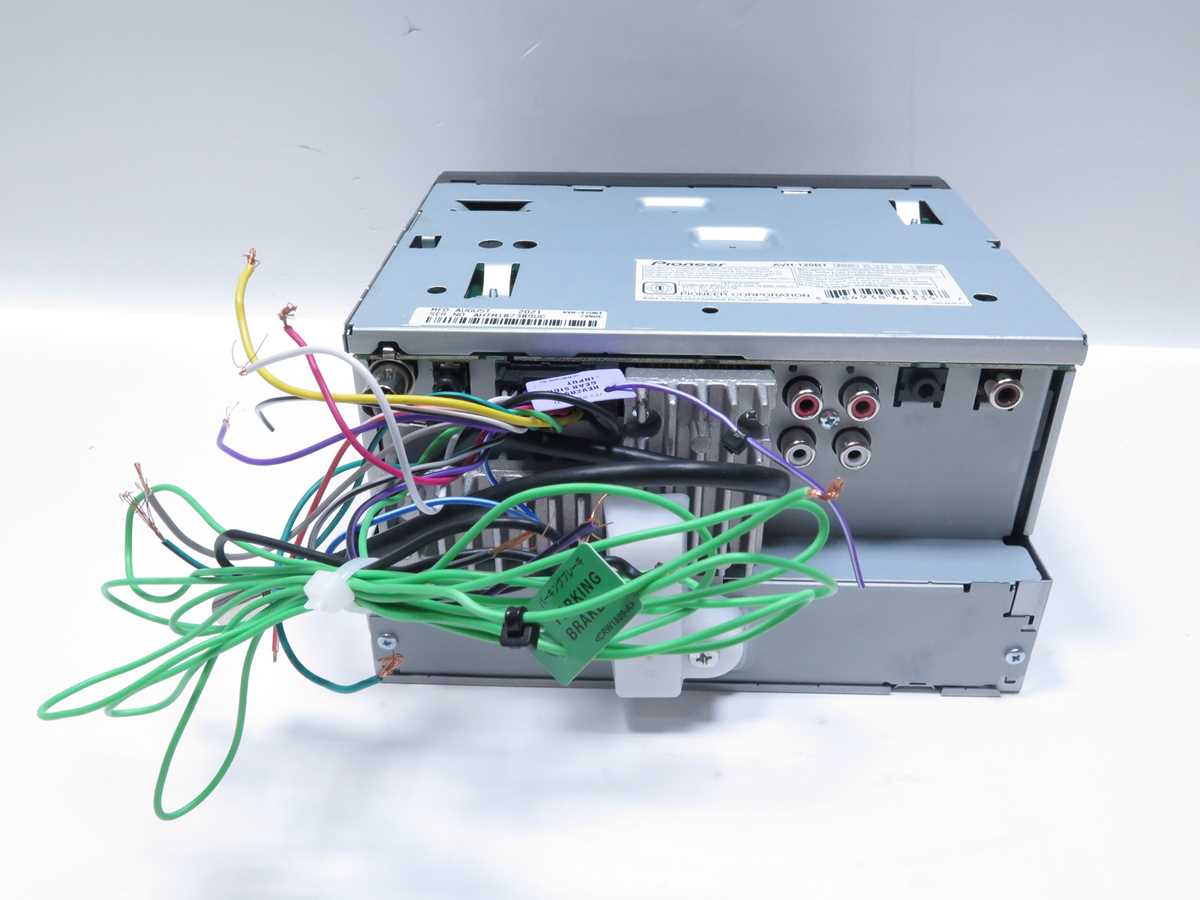 pioneer avh120bt wiring diagram