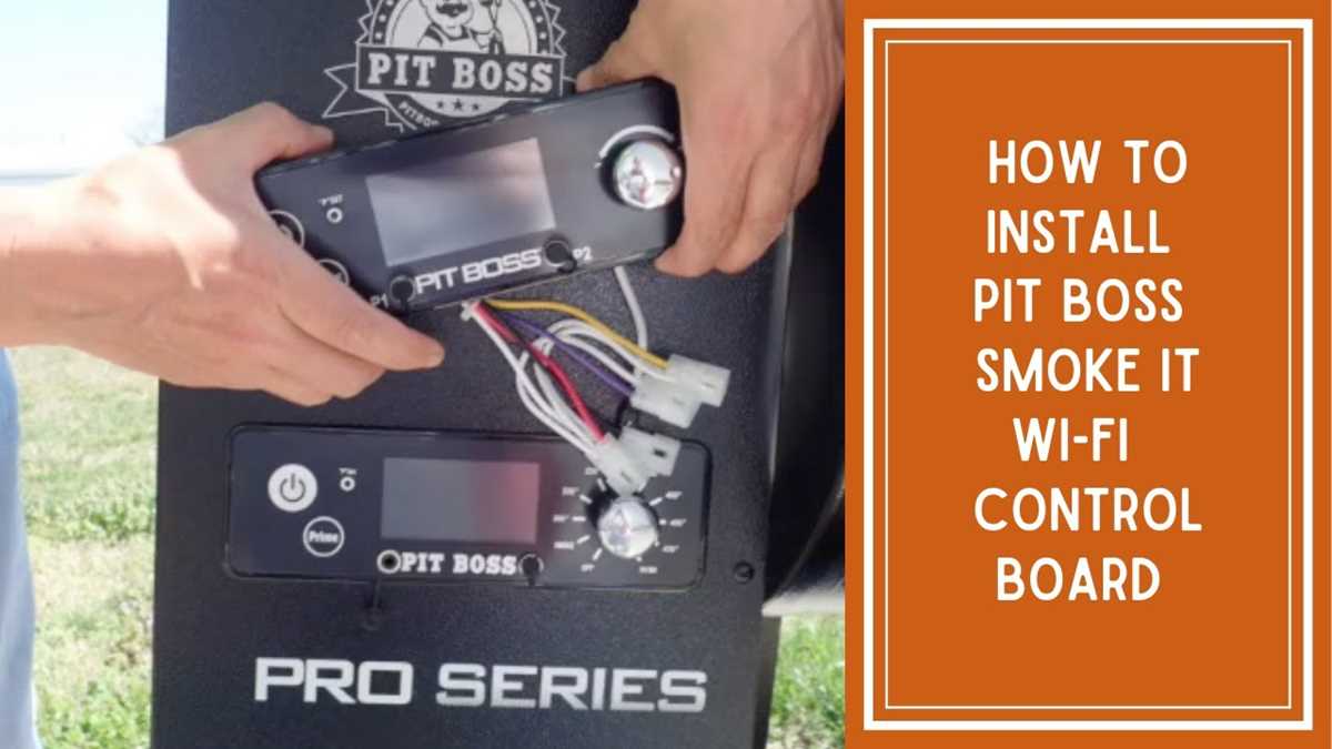 pit boss wiring diagram