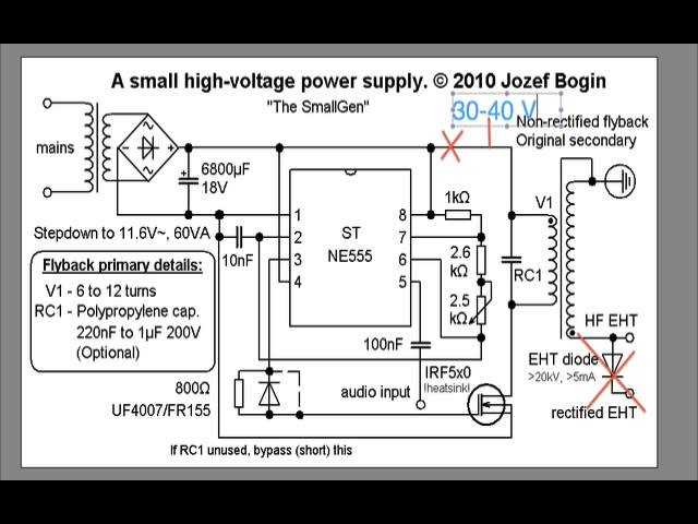 plasma circuit diagram