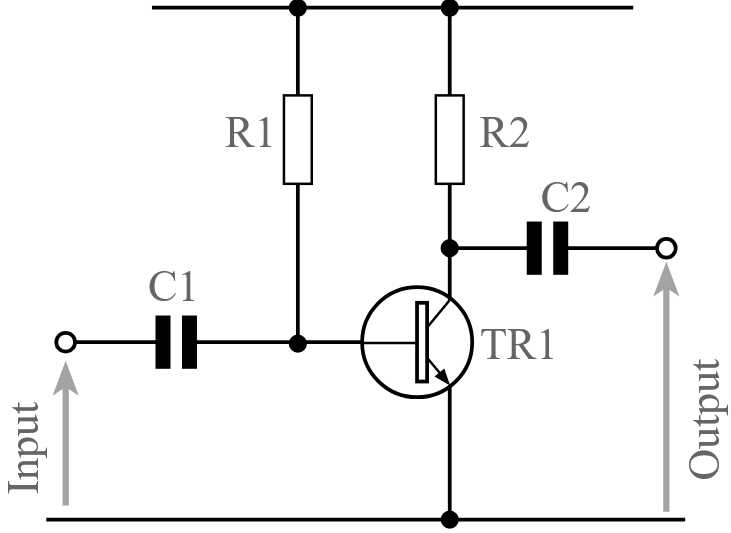 pnp transistor amplifier circuit diagram