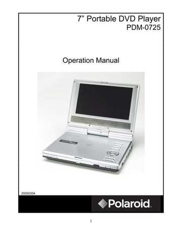 polaroid dvd player schematic diagram