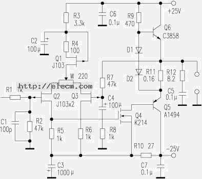 power amplifier schematic diagrams