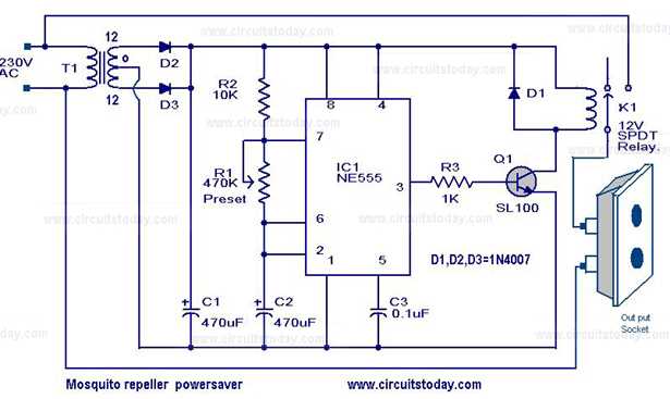 power saver diagram schematics