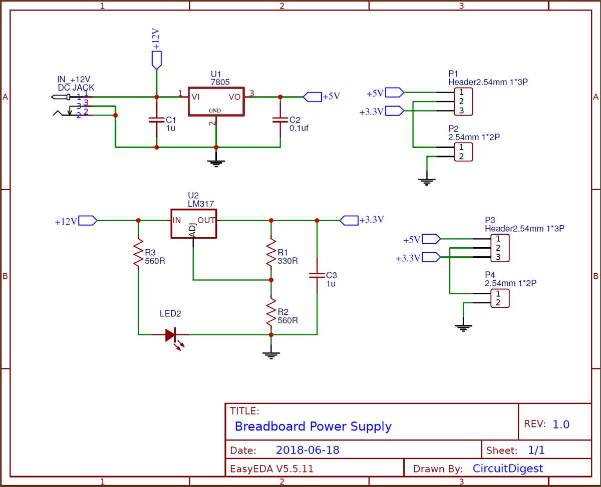 power supply schematic diagram 12v and 5v power supply schematic diagram 12v and 5v