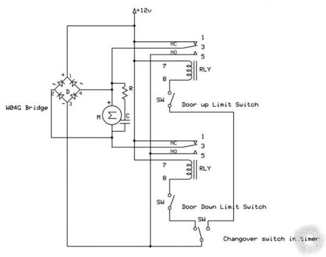 power window relay wiring diagram