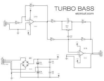 powered subwoofer schematic diagram
