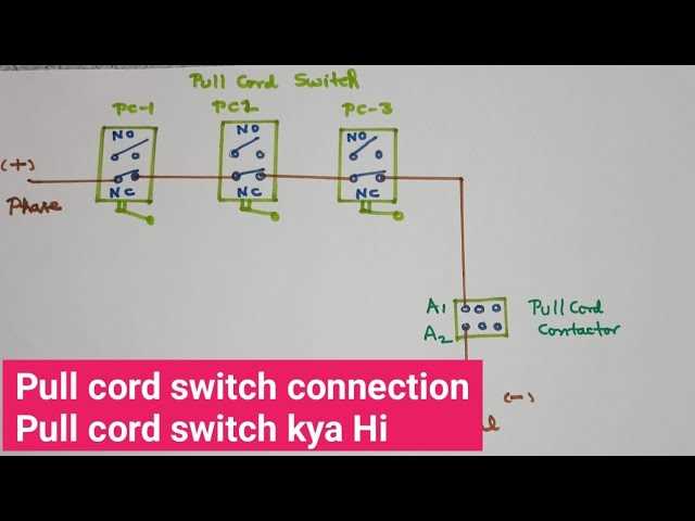 pull cord switch circuit diagram