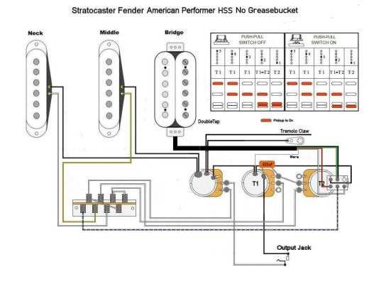 push pull coil split wiring diagram