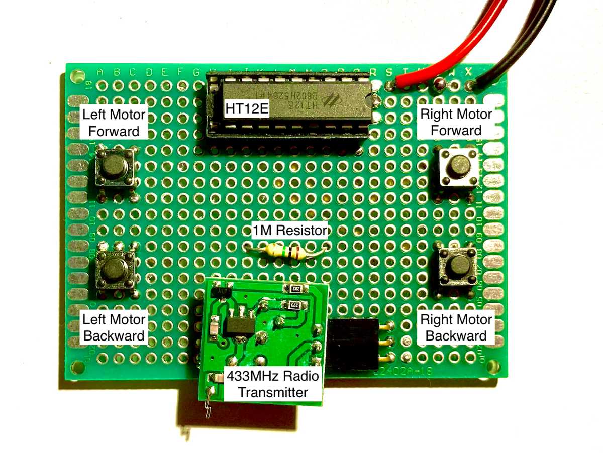 rc toy car circuit diagram