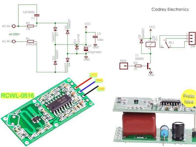 rcwl 0516 circuit diagram rcwl 0516 circuit diagram