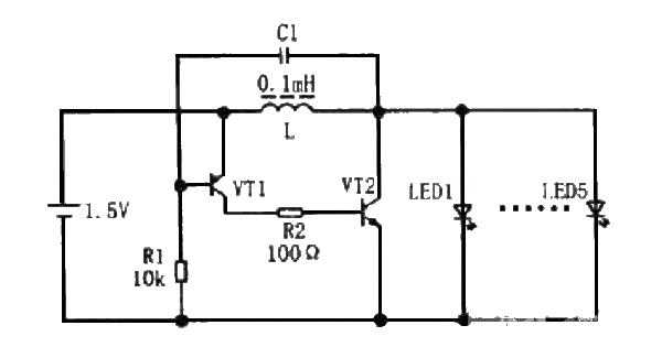 rechargeable led flashlight circuit diagram