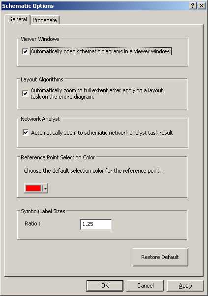referencing a note in a schematic diagram