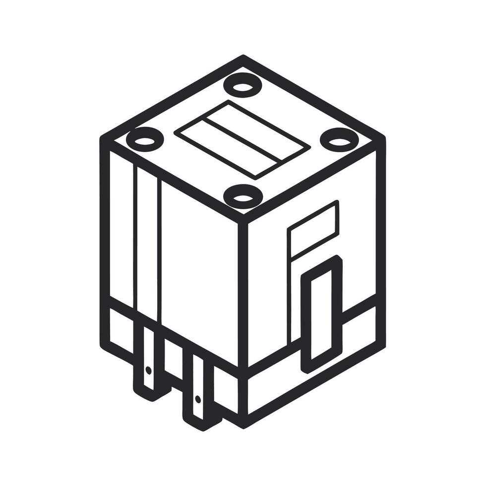 relay circuit diagram symbol