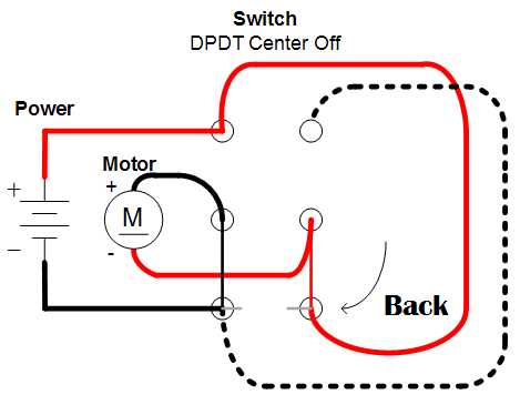 remote on off switch schematic diagram