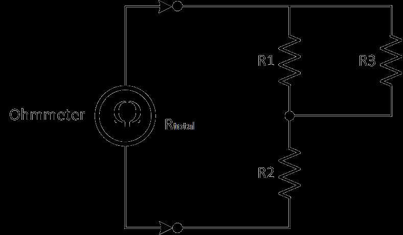 resistance measurement circuit diagram