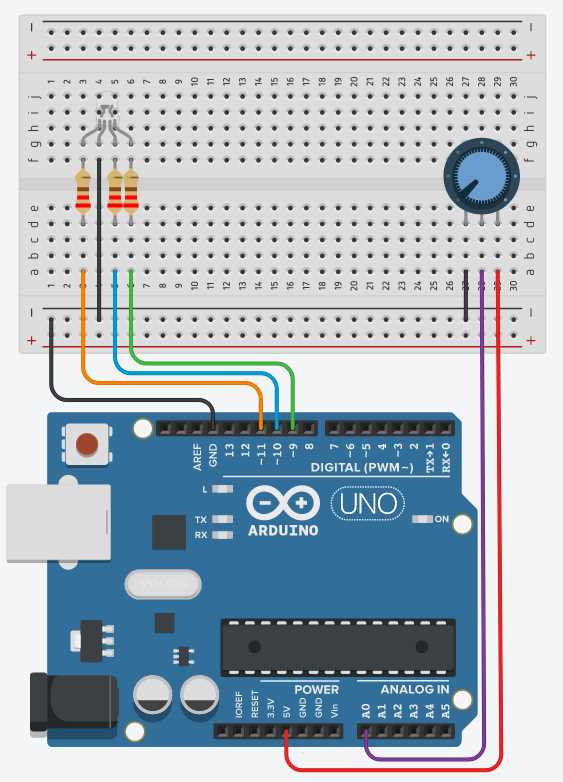rgb led circuit diagram