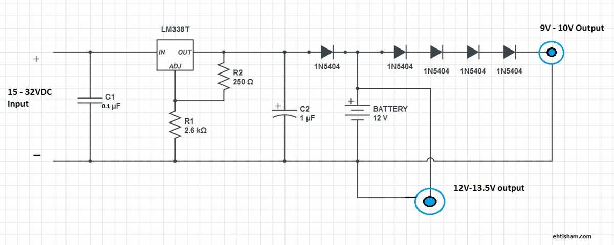 router circuit diagram