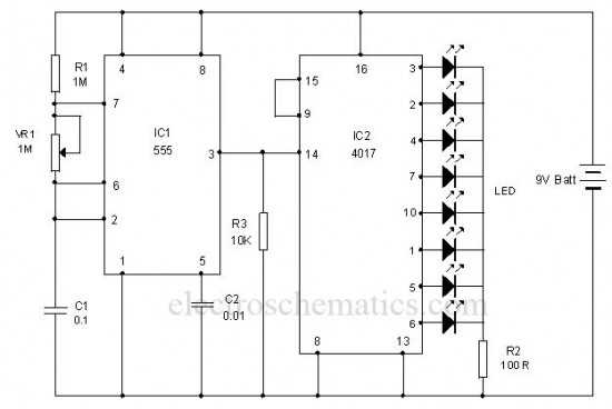 running led circuit diagram running led circuit diagram