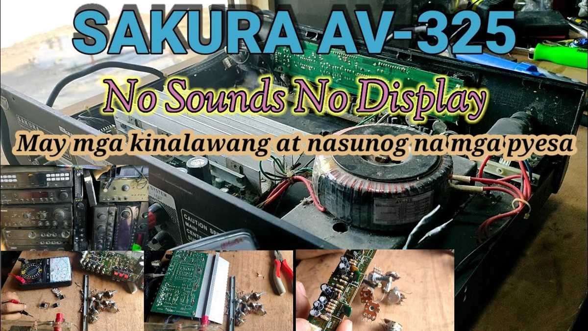 sakura av 325 schematic diagram