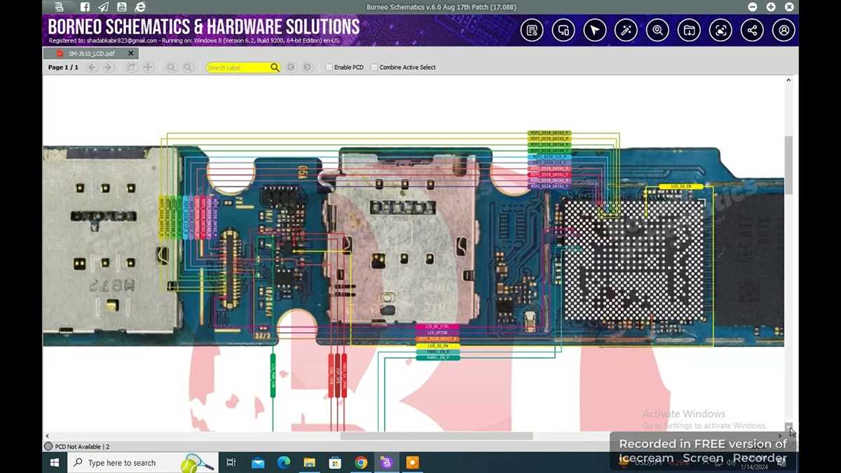 samsung j600 schematic diagram