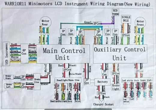 schematic 24 volt electric scooter wiring diagram