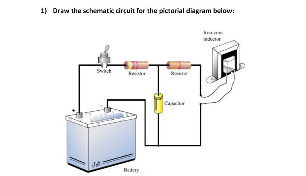 schematic and pictorial diagram