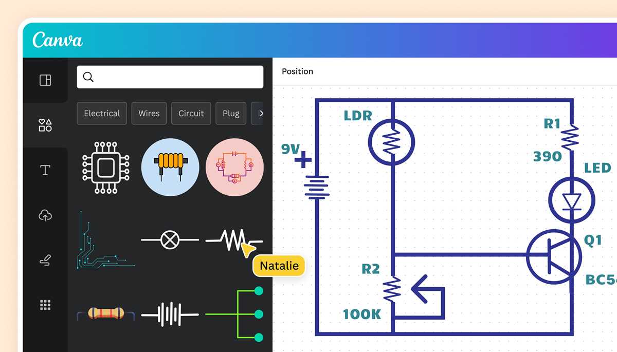 schematic diagram draw online