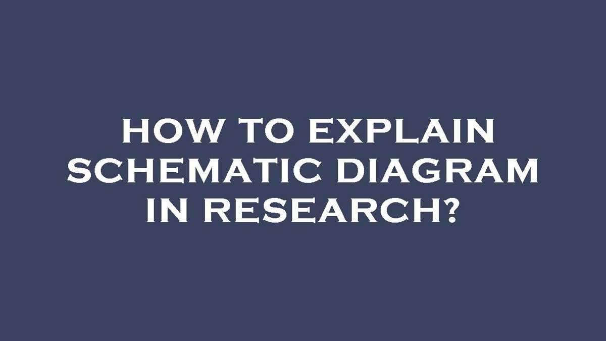 schematic diagram example for thesis