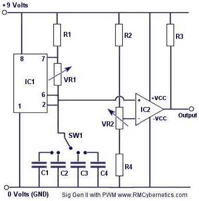 schematic diagram for a pwm signal